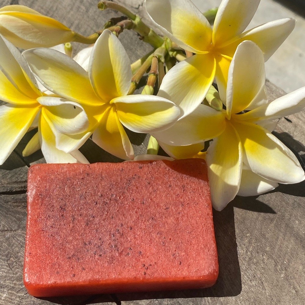 Strawberry Oatmeal Face and Body Soap
